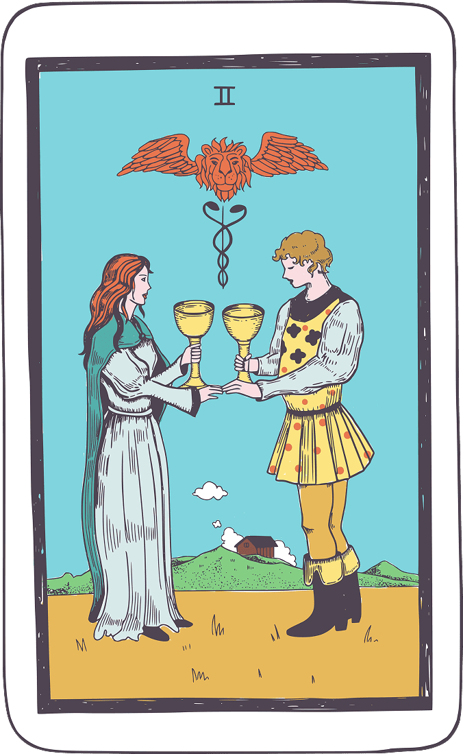 Two of Cups