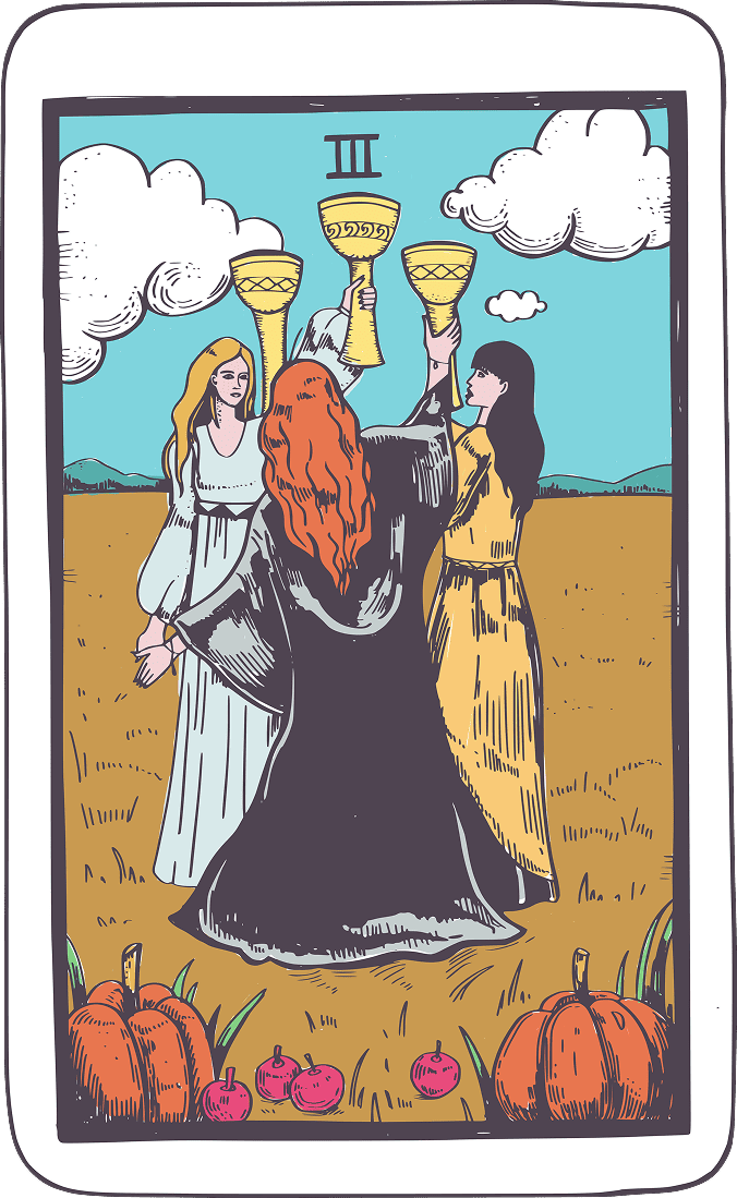 Three of Cups