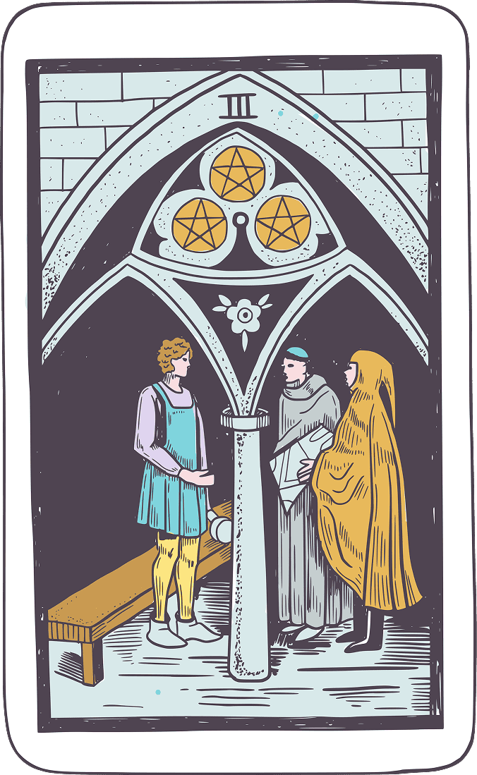 Three of Pentacles